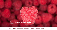 Desktop Screenshot of cafe-beerental.de