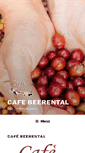 Mobile Screenshot of cafe-beerental.de