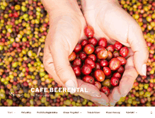 Tablet Screenshot of cafe-beerental.de
